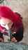 dyed hair oral blowjob