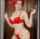 redhead red red underwear