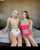 two girls redhead blonde
