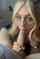 blonde blowjob glasses