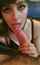 teen green hair blowjob