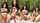 dark hair masturbation outdoor