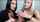 blonde brunette threesome