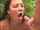 facial brunette beach