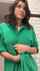 flashing brunette bathrobe