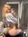 bottomless selfie blonde