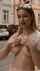 blonde public nudity exhibitionism