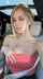 blonde fake tits driving