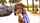 blonde teen beach