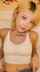 asia blonde top