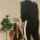 cute girl black dress blowjob