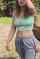 brunette pantsed no panties