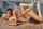 lesbian kissing blonde