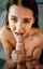 brunette blow job beautiful