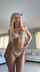 blonde lingerie skinny