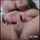 couple fingering shaved pussy