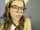 glasses camgirl brunette