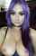 dyed hair purple hair tattoos