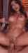 brunette reverse cowgirl belly piercing