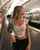 subway public tits blond