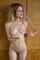 nude blonde smiling