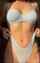 blond lingerie trasparent
