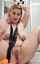 blonde shaved masturbation