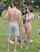 model only one naked naked in public