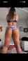 tattooed blonde ass clapping