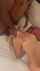 blonde throatfuck threesome