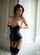 corset topless brunette