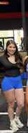 latina gym curvy