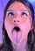 egirl ahegao drool