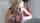 blonde handjob eye contact