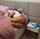 bed sleeping brunette