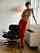 brunette short hair topless