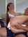 brunete anal cumshot