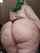 black panties cellulite green hair