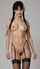 dancing nude brunette