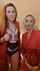 blonde spit saliva