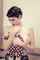 teddy bear brunette short hair