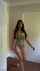 big tits bathing suit green