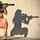 gun weapon nude warrior