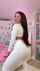 dancing amateur brunette