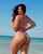 brunette big booty pink bikini
