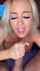blonde blowjob cumshot