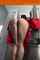 big ass brazzers red lingerie