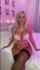 blonde solo lingerie