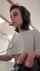camgirl brunette short shirt