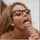 blowjob tits cum